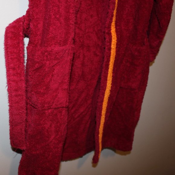 FREE*❤️official AS Roma bath robe kids size XXS 110cm/6years old soccer football - Picture 4 of 5